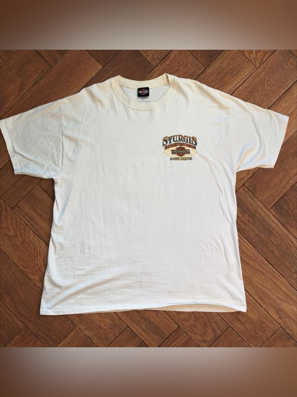 Vintage 2011 Harley-Davidson Sturgis South Dakota Mount Rushmore T-Shirt 2XL